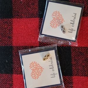 Keep Collective (NWT)- Infinity Pave  Silver Slide Charm